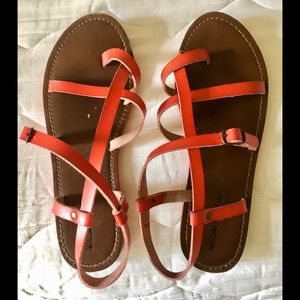 Reddish Orange Mossimo Supply Co Sandals